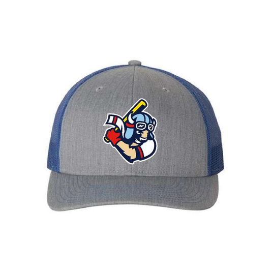 Batting Bison Trucker Hat