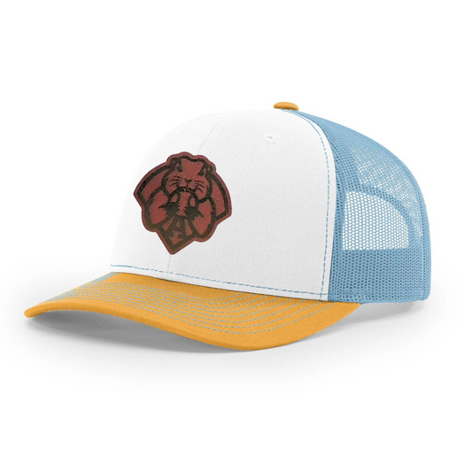 Prairie Dogs Leather Patch Trucker Hat