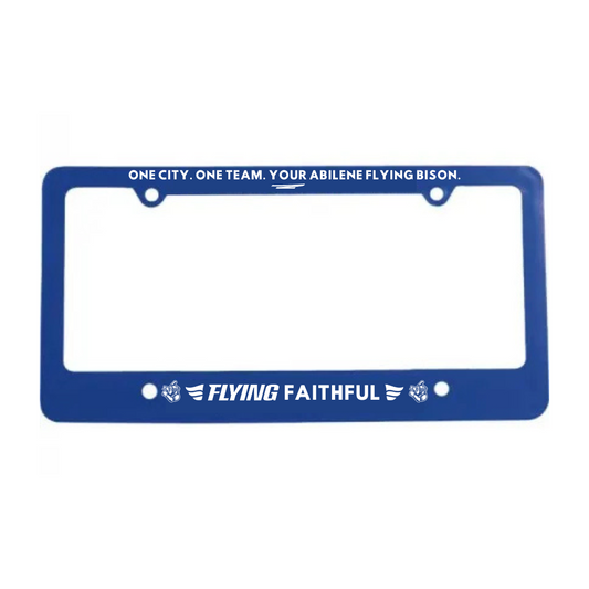 Flying Faithful License Plate