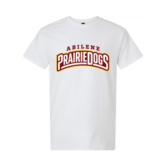 Abilene Prairie Dogs Word Logo T-Shirt